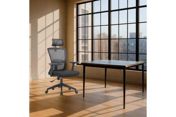 Fotel biurowy K26 SITWELL CZARNY